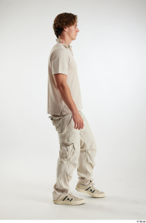 Lyle  1 beige cargo pants beige polo t shirt…